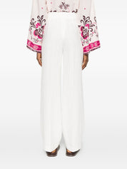 Via Masini 80 Trousers Ivory