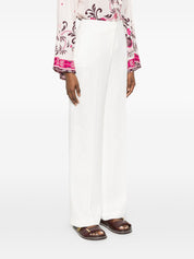 Via Masini 80 Trousers Ivory
