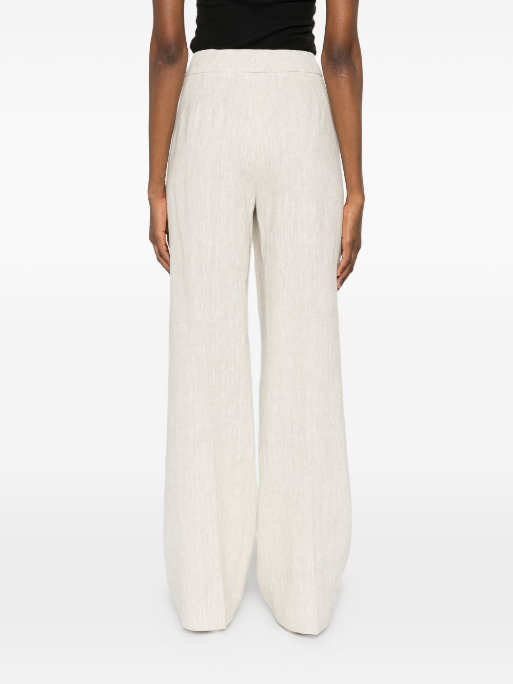 Via Masini 80 Trousers Beige