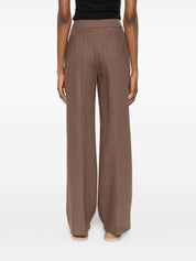 Via Masini 80 Trousers Brown