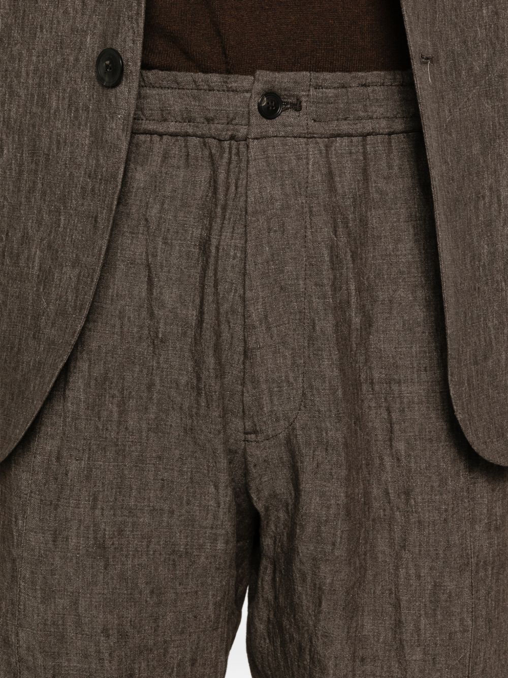 Emporio Armani Trousers Brown