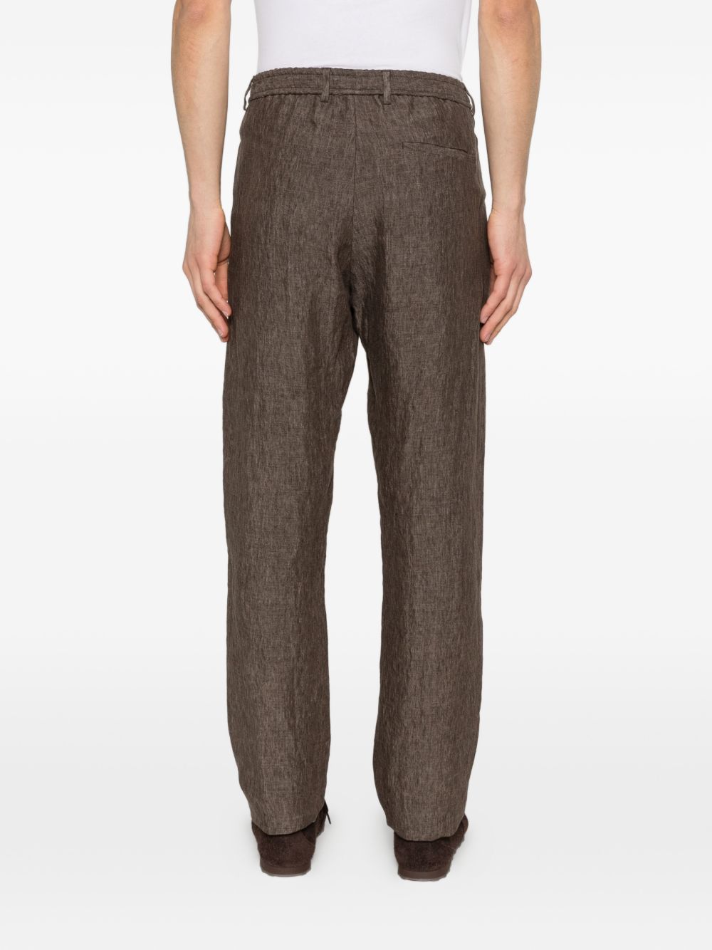 Emporio Armani Trousers Brown