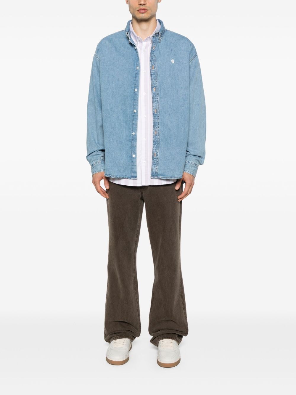 CARHARTT WIP MAIN Shirts Blue