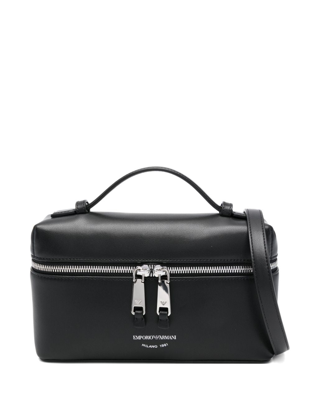 Emporio Armani Shoulder Vanity Case — Nappa Leather