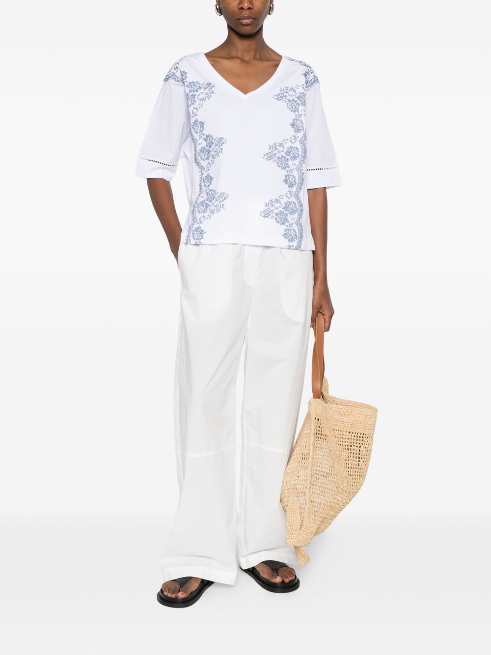 ERMANNO FIRENZE T-shirts and Polos White