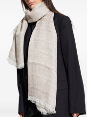 Emporio Armani Scarfs Beige