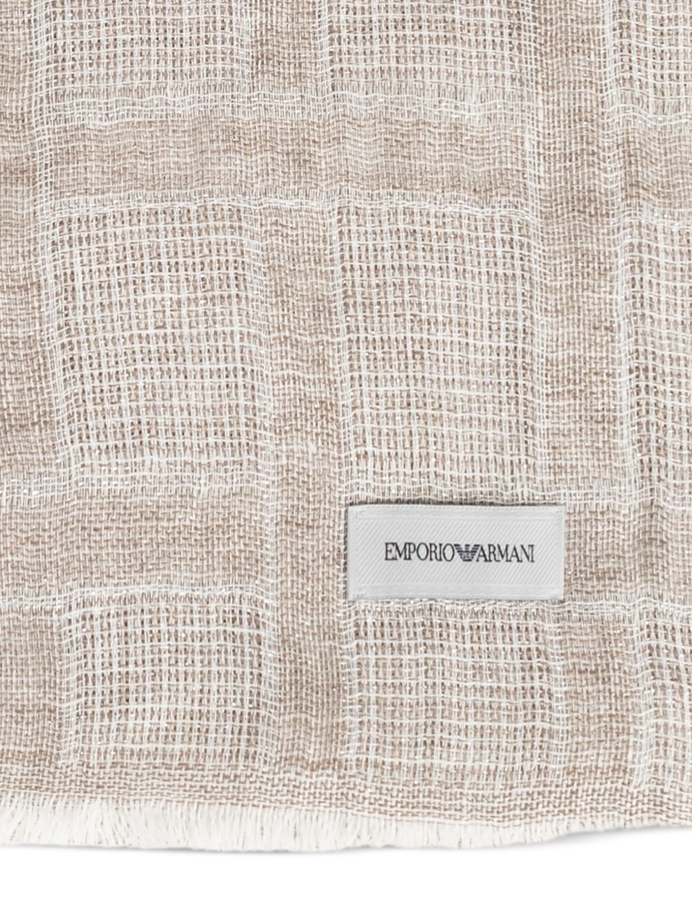 Emporio Armani Scarfs Beige