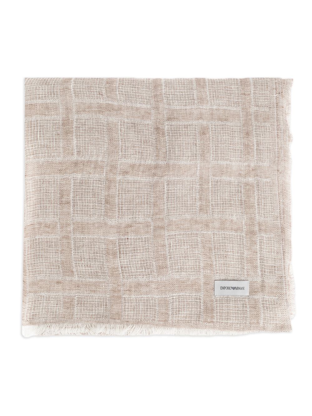 Emporio Armani Scarfs Beige
