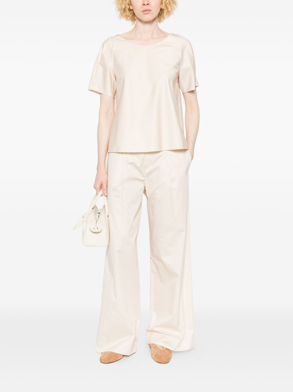 SUSANNE BOMMER Trousers Ivory