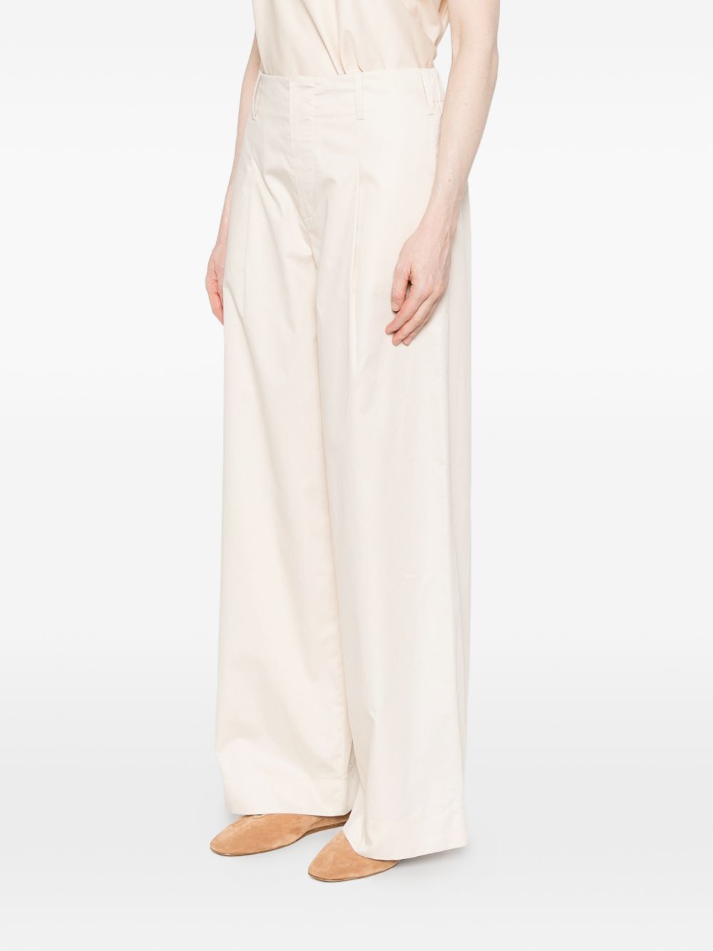 SUSANNE BOMMER Trousers Ivory