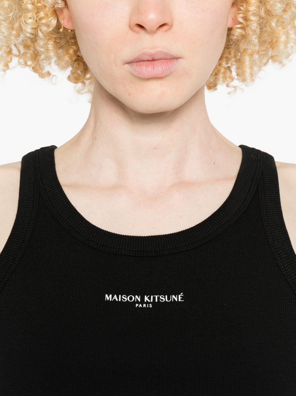 Maison Kitsuné MAISON KITSUNE' Top Black