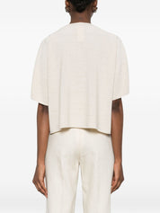 Fabiana Filippi Cotton Blend T‑Shirt — Luxury Topwear