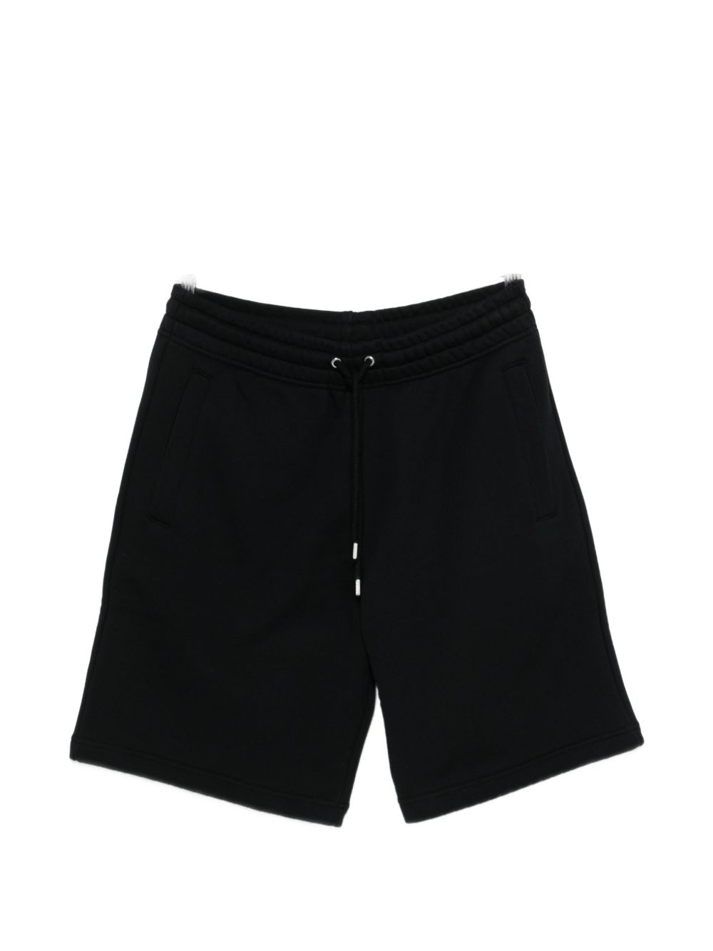 Maison Kitsuné Black Short Trousers — Men's Loungewear