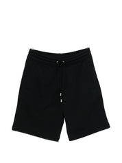 Maison Kitsuné Black Short Trousers — Men's Loungewear