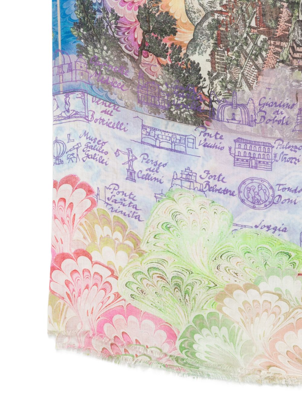 Faliero Sarti Scarfs MultiColour - Silk Blend Stole