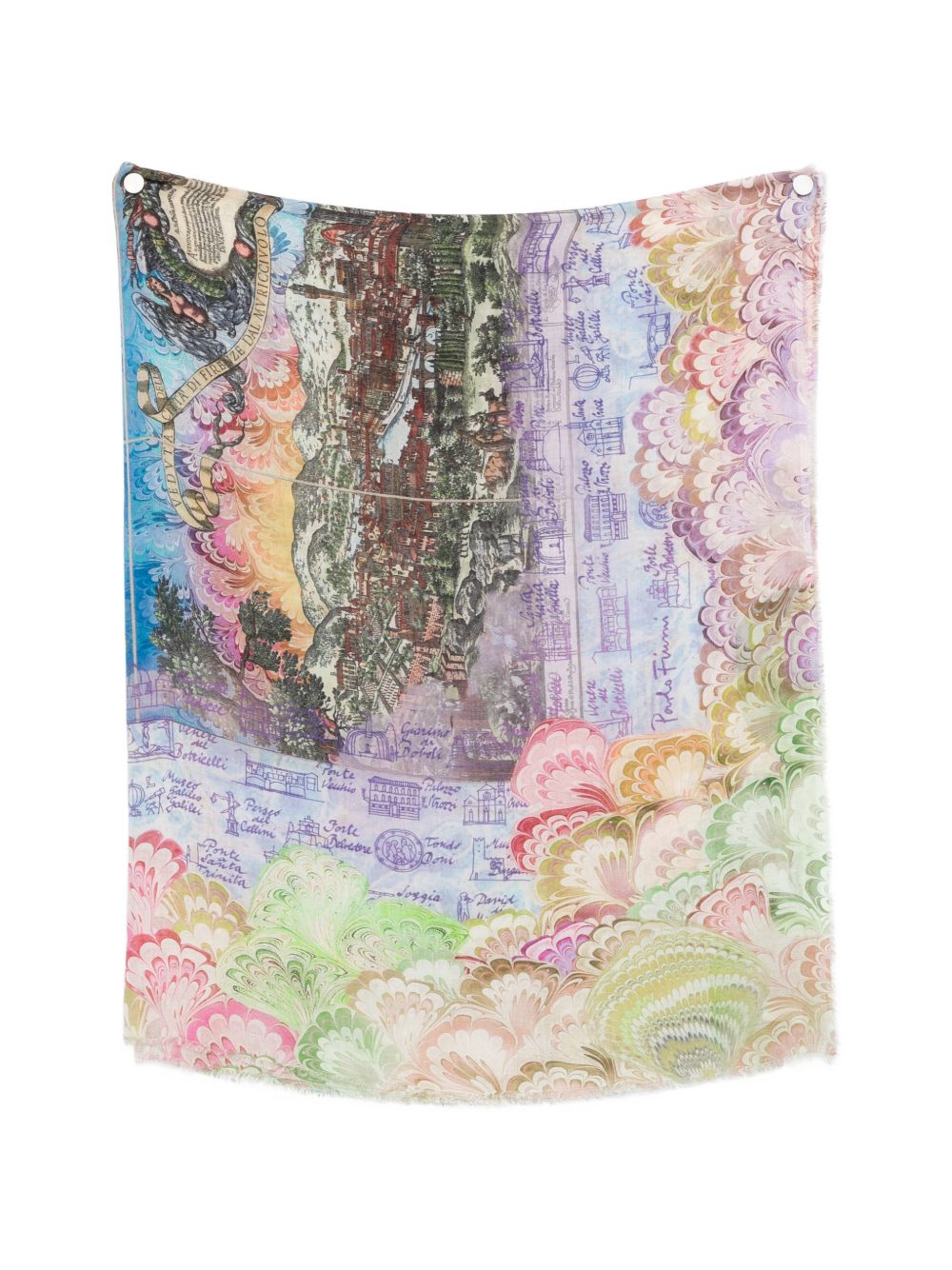 Faliero Sarti Scarfs MultiColour - Silk Blend Stole