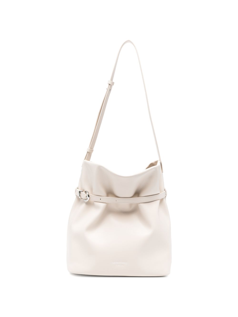 Emporio Armani Smooth Leather Medium Bucket Bag