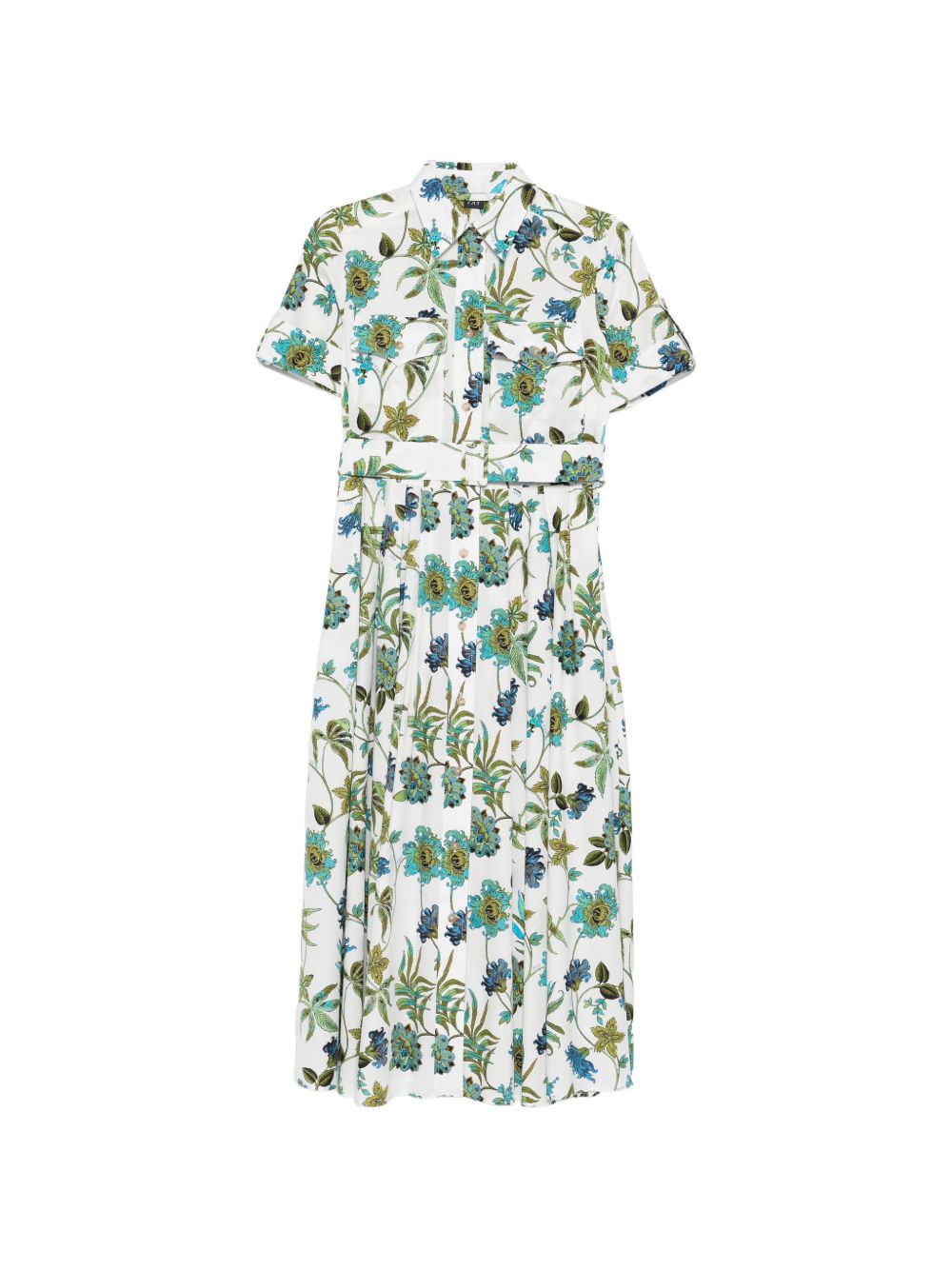 Fay Printed Cotton Chemisier Dress — Women’s Dresses