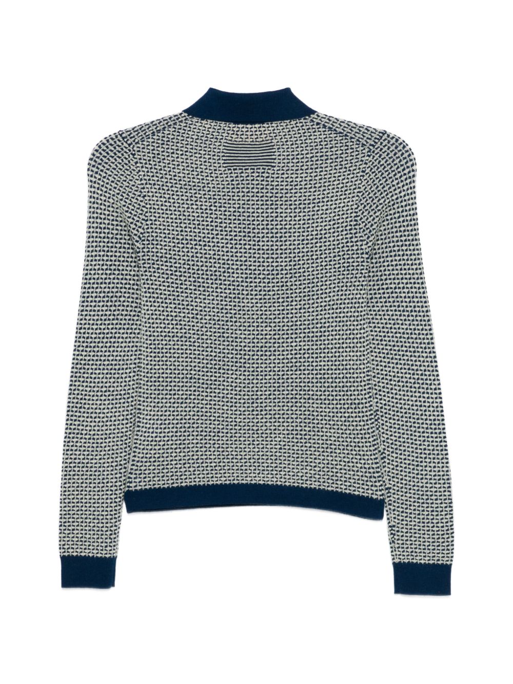 GUEST IN RESIDENCE Pique Cashmere Polo Shirt — Blue