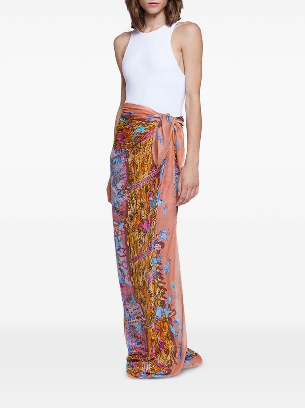 Faliero Sarti Silk Scarves — New Roma Stole