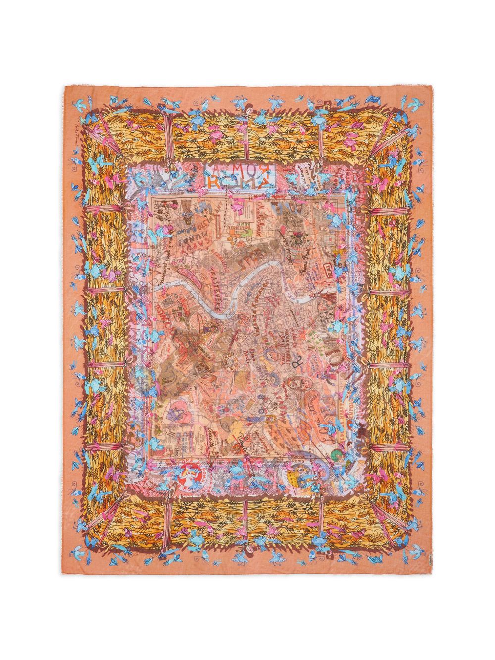 Faliero Sarti Silk Scarves — New Roma Stole