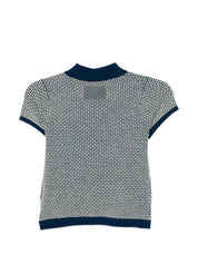 Guest In Residence Pique cashmere polo shirt