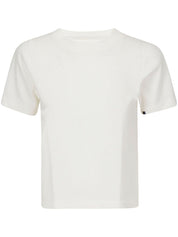 EXTREME CAshMERE White Cashmere Sweater | Cropped Crew