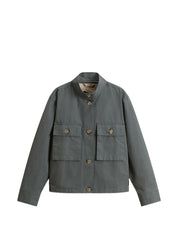 Woolrich Jackets — Women's Canvas Field Overshirt