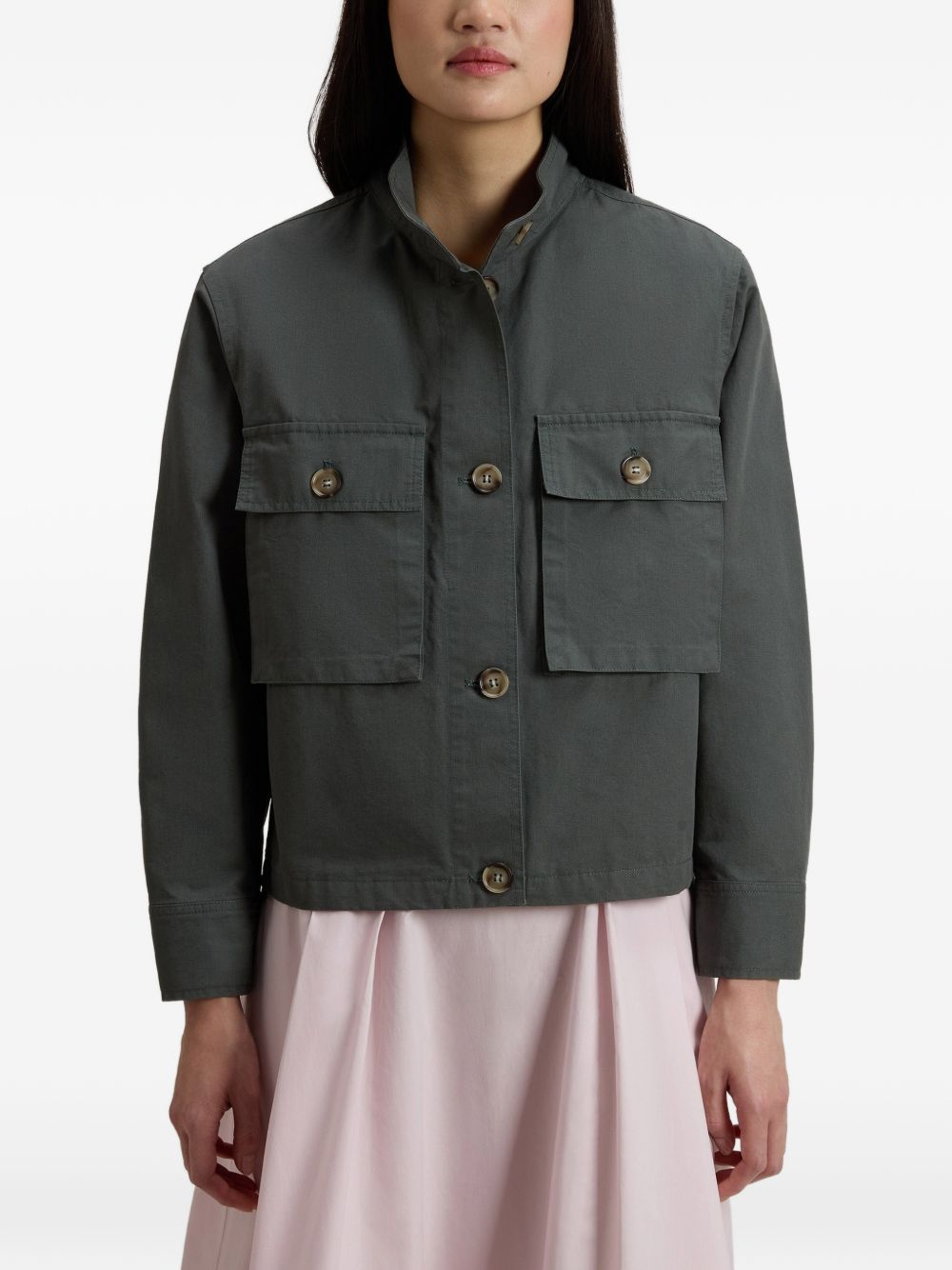 Woolrich Jackets — Women's Canvas Field Overshirt