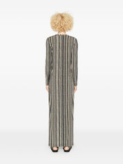 Siyu Dresses — Baez Kaftan V‑Neck Dress, Multicolor