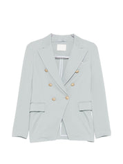 Circolo 1901 Jackets — Light Blue Double-Breasted (Women)