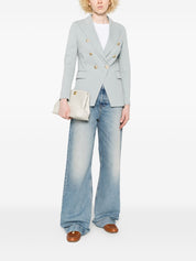 Circolo 1901 Jackets — Light Blue Double-Breasted (Women)