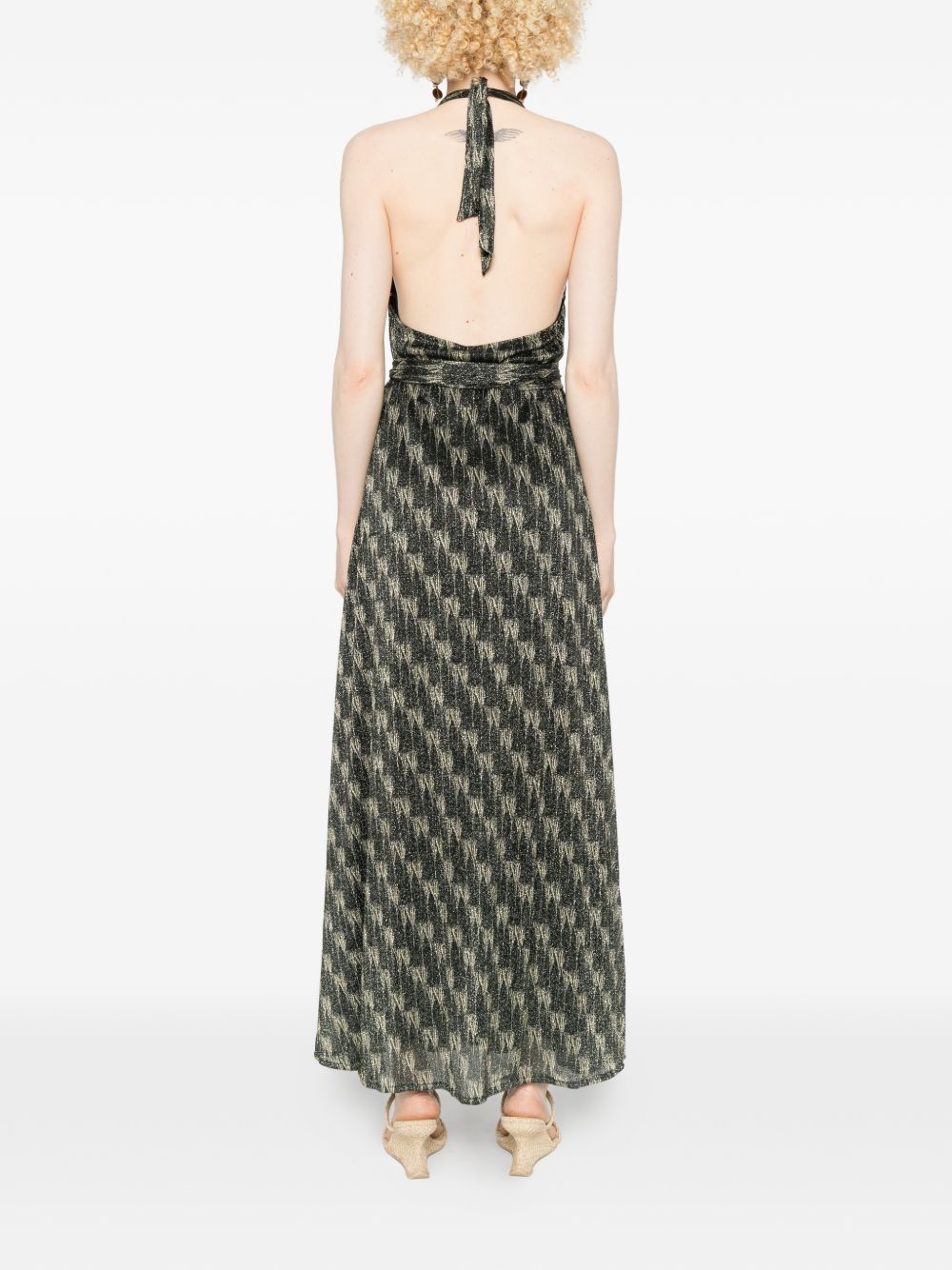 Siyu Dresses — Open Back Tie Maxi Dress, €129