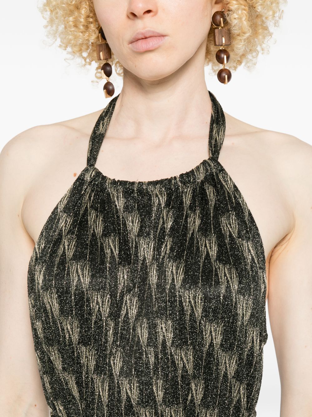 Siyu Dresses — Open Back Tie Maxi Dress, €129