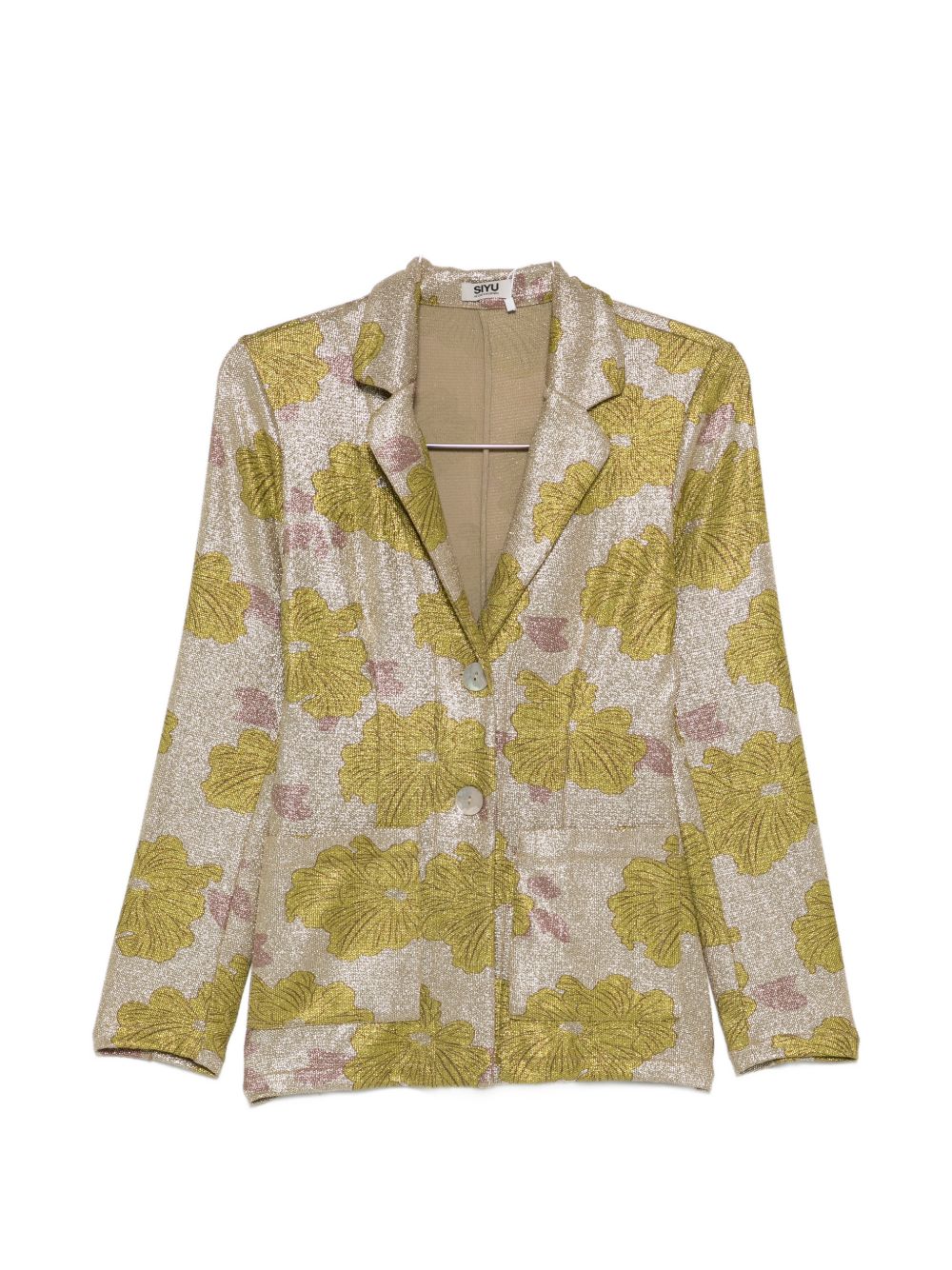 Siyu Rosella Jacket — Floral Single-Breasted for Women