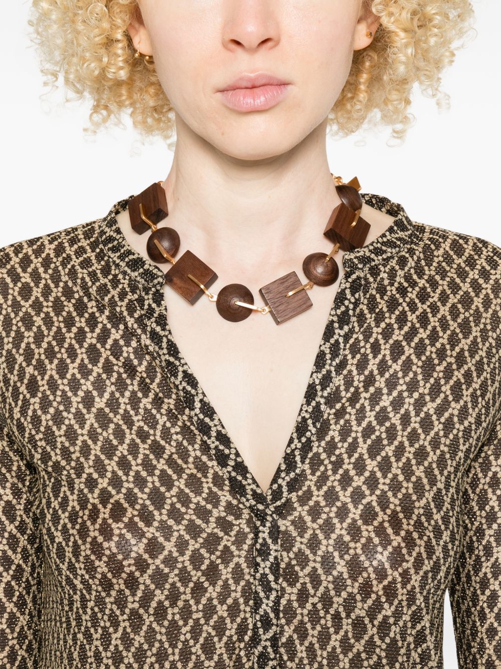 Siyu Dresses — Black V‑Neck Maxi Kaftan (New)