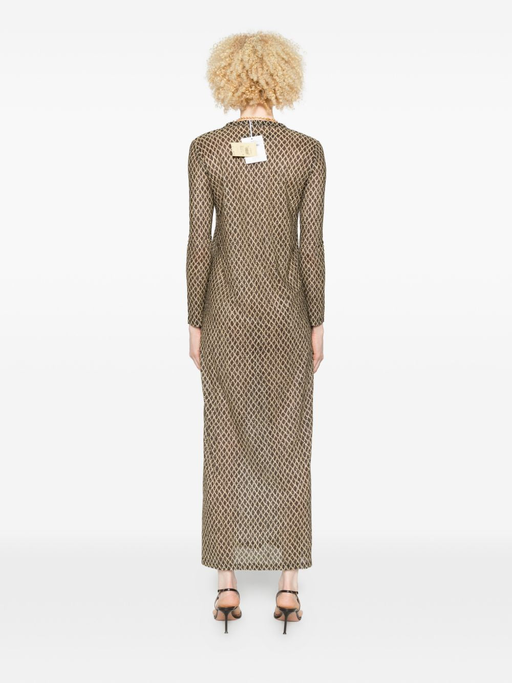 Siyu Dresses — Black V‑Neck Maxi Kaftan (New)