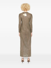 Siyu Dresses — Black V‑Neck Maxi Kaftan (New)