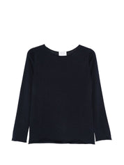 Beyou Cashmere & Silk Sweater — Blue Topwear
