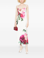 Alice + Olivia White Dresses — Floral Slip Maxi (Women)