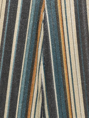 Siyu Zoe Wide‑Leg Trousers — Multicolour Stripes (Women)