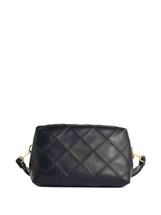 Tory Burch Large Fleming Soft Crossbody Bag - Black | Aumifour