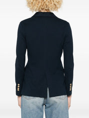 Circolo 1901 Jackets — Double-Breasted Blue Cotton