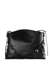 Givenchy Voyou Medium Shoulder Bag in Glossy Leather