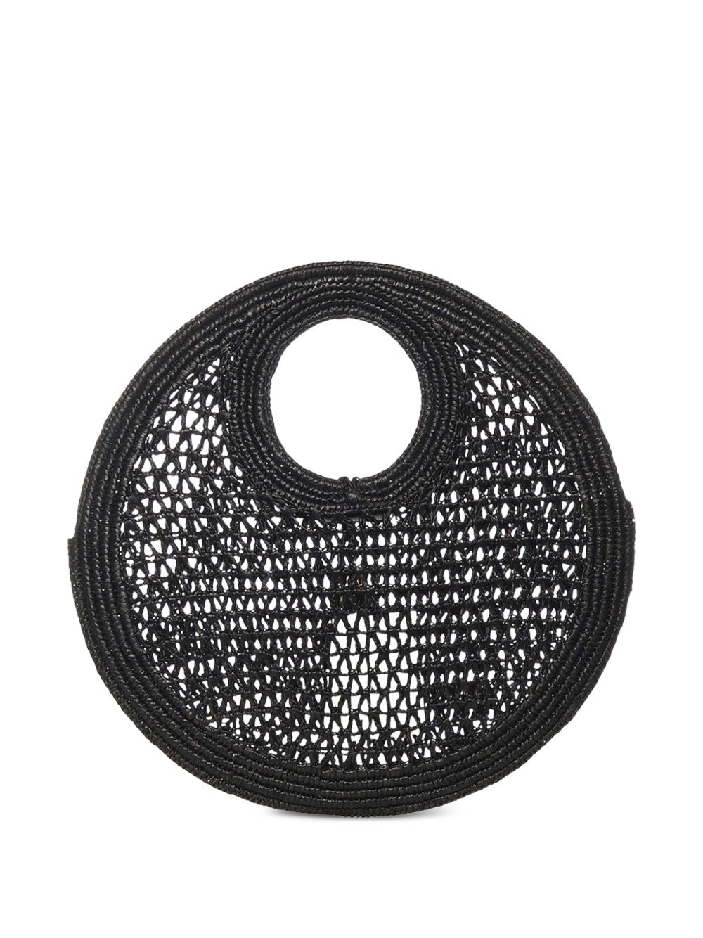 JACQUEMUS Handbag — Le Petit Rond Spiaggia, Black