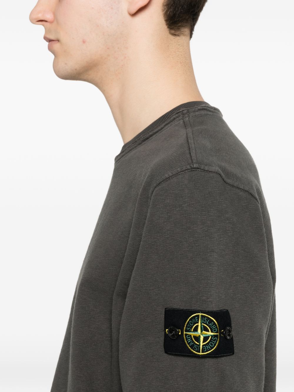 Stone Island Sweaters Grey