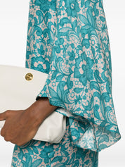 Gianluca Capannolo Dresses — Azzurro Silk Spring 2026