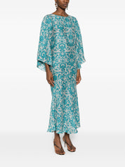 Gianluca Capannolo Dresses — Azzurro Silk Spring 2026