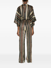 Siyu Jumpsuits — Striped Multicolor Jumpsuit