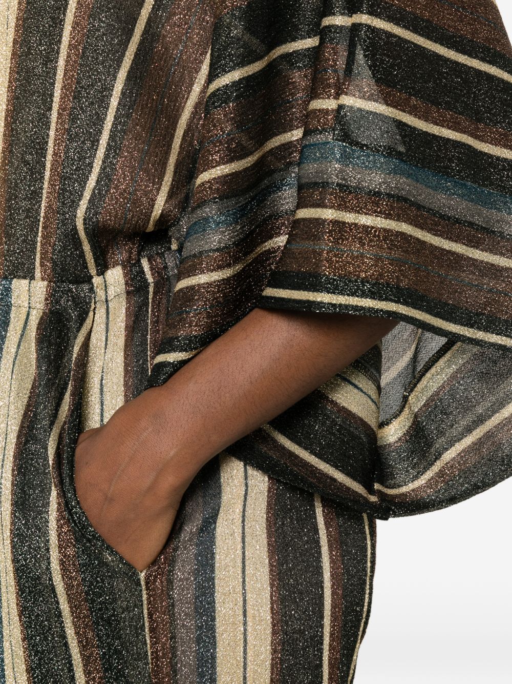 Siyu Jumpsuits — Striped Multicolor Jumpsuit